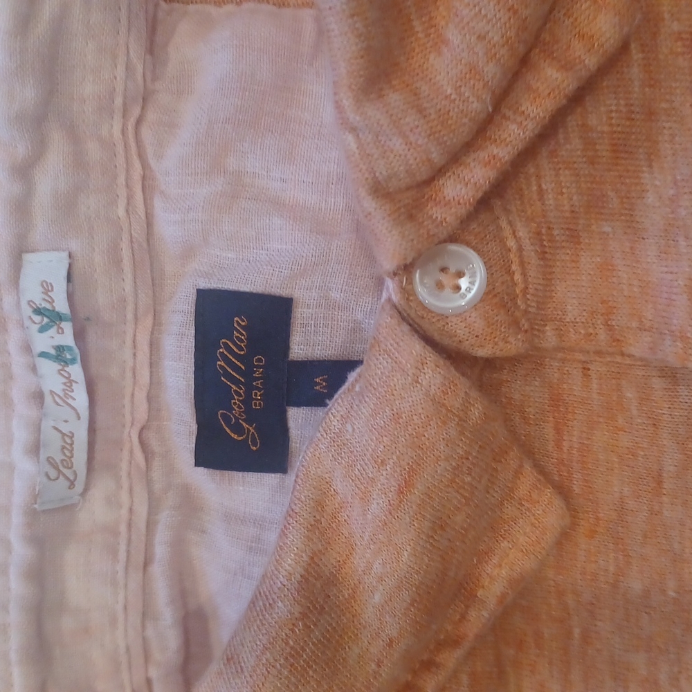 Orange Good man polo shirt
